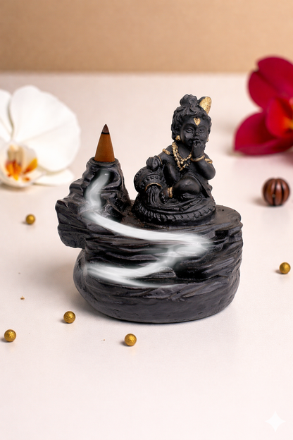 Lord Krishna - Backflow Cone