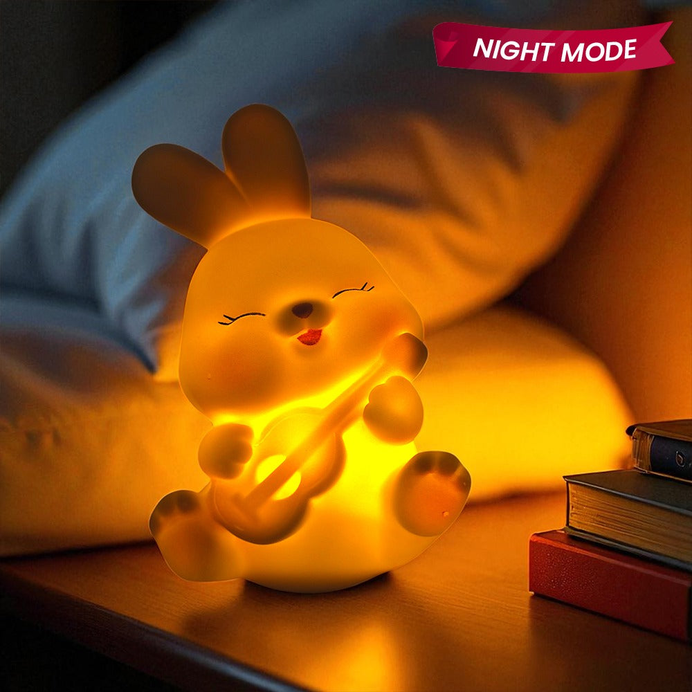 Guitar Bunny Lamp