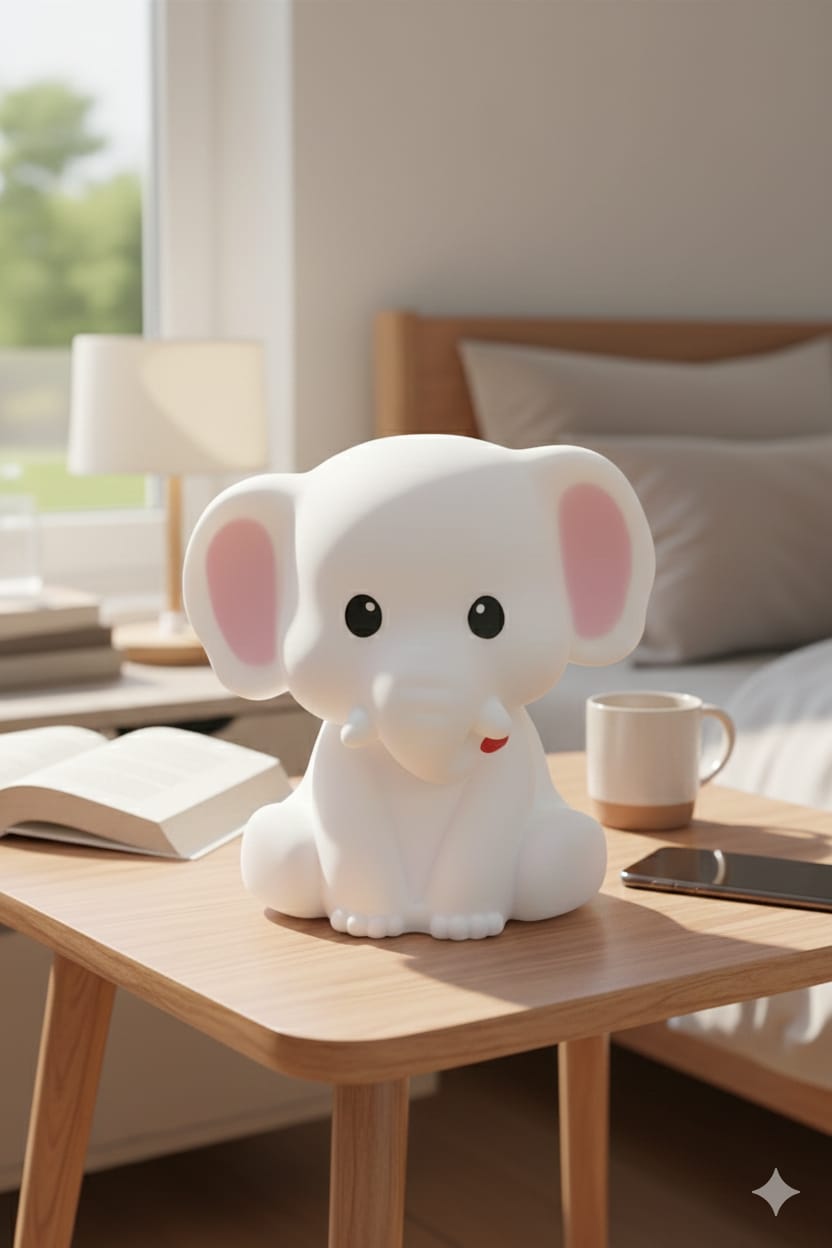 Silicone  Elephant -  Night Lamp