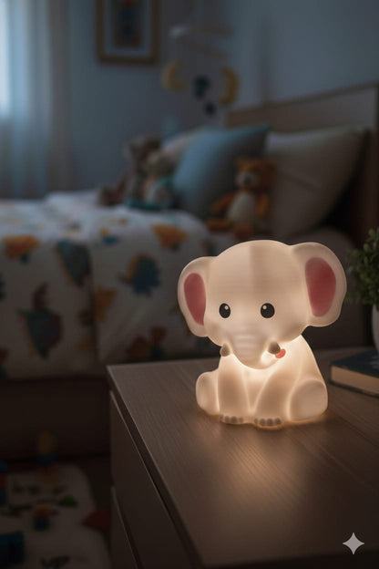 Silicone  Elephant -  Night Lamp