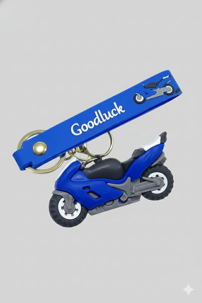 Silicone Speed Rider Key Chain