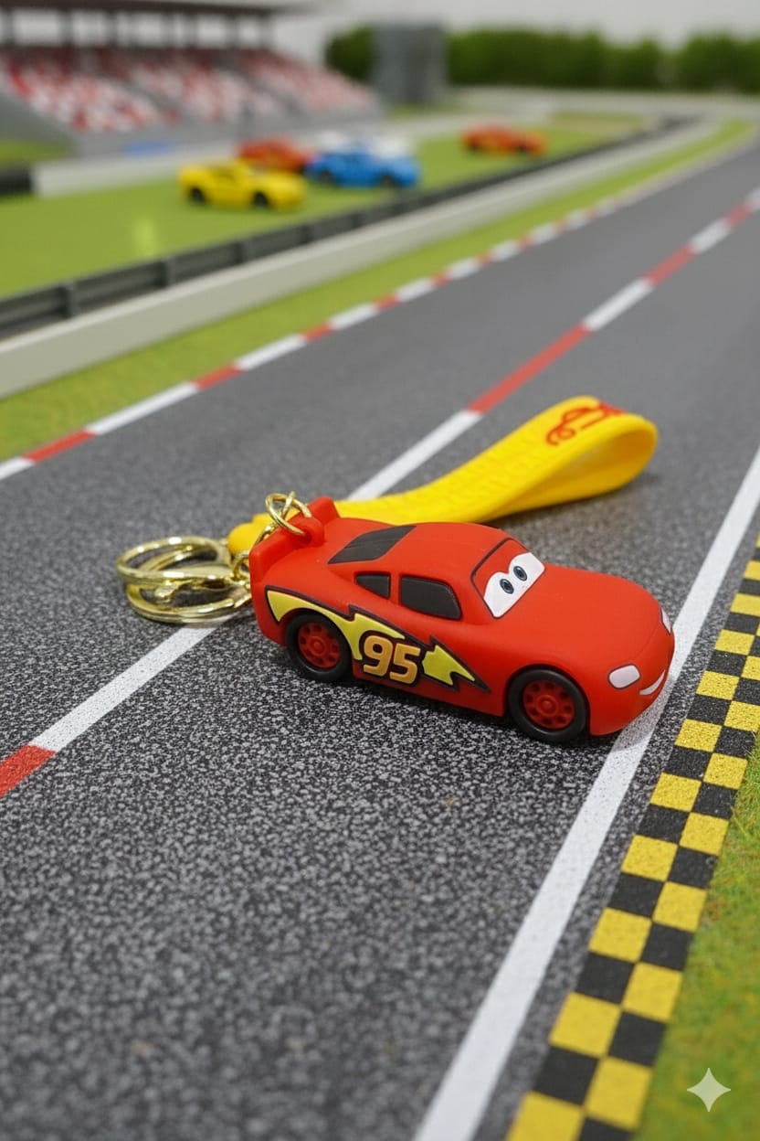 Silicone Car - Keychain