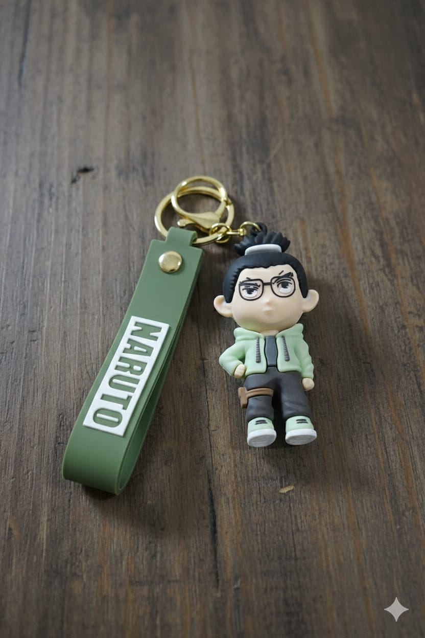 Silicone Naruto - Key Chain
