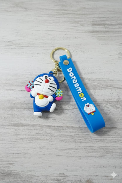 Silicone Doremon - Keychain