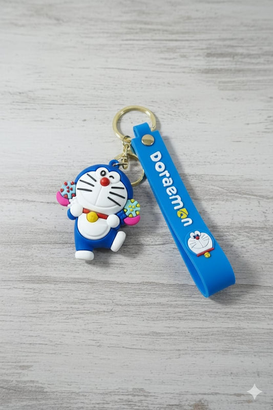Silicone Doremon - Keychain