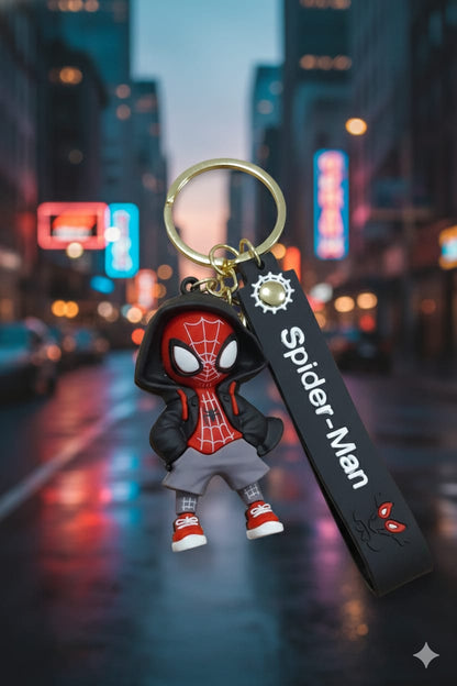 Silicone Spider - Keychain