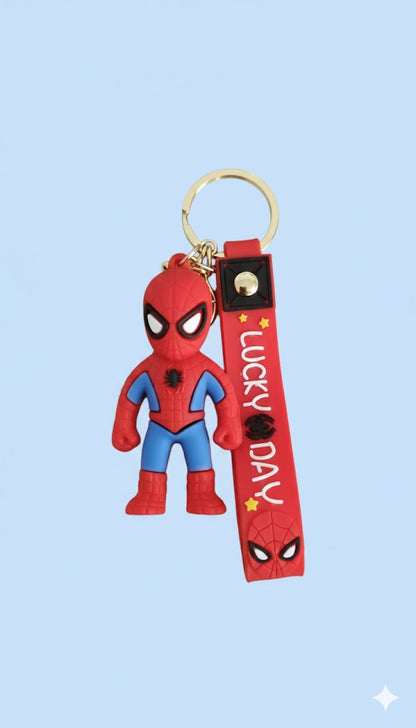 Silicone Spidermen Lucky - Keychain