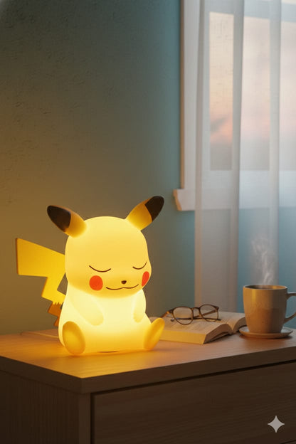 Cute Sleep Pikachu Lamp