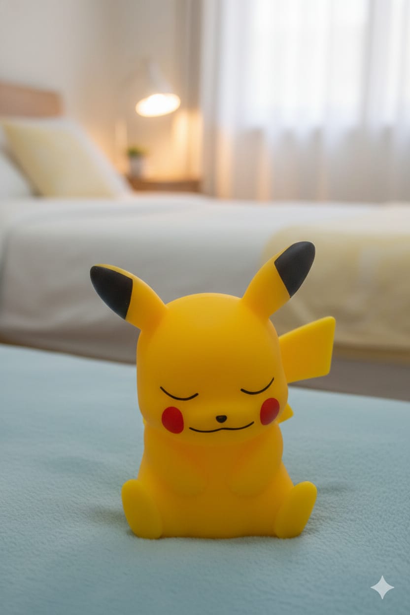 Cute Sleep Pikachu Lamp