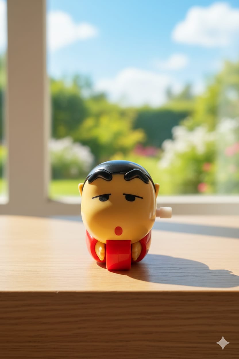 Shinchan Crawling Key Toy - Red