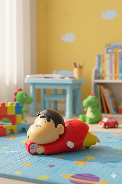 Shinchan Crawling Key Toy - Red