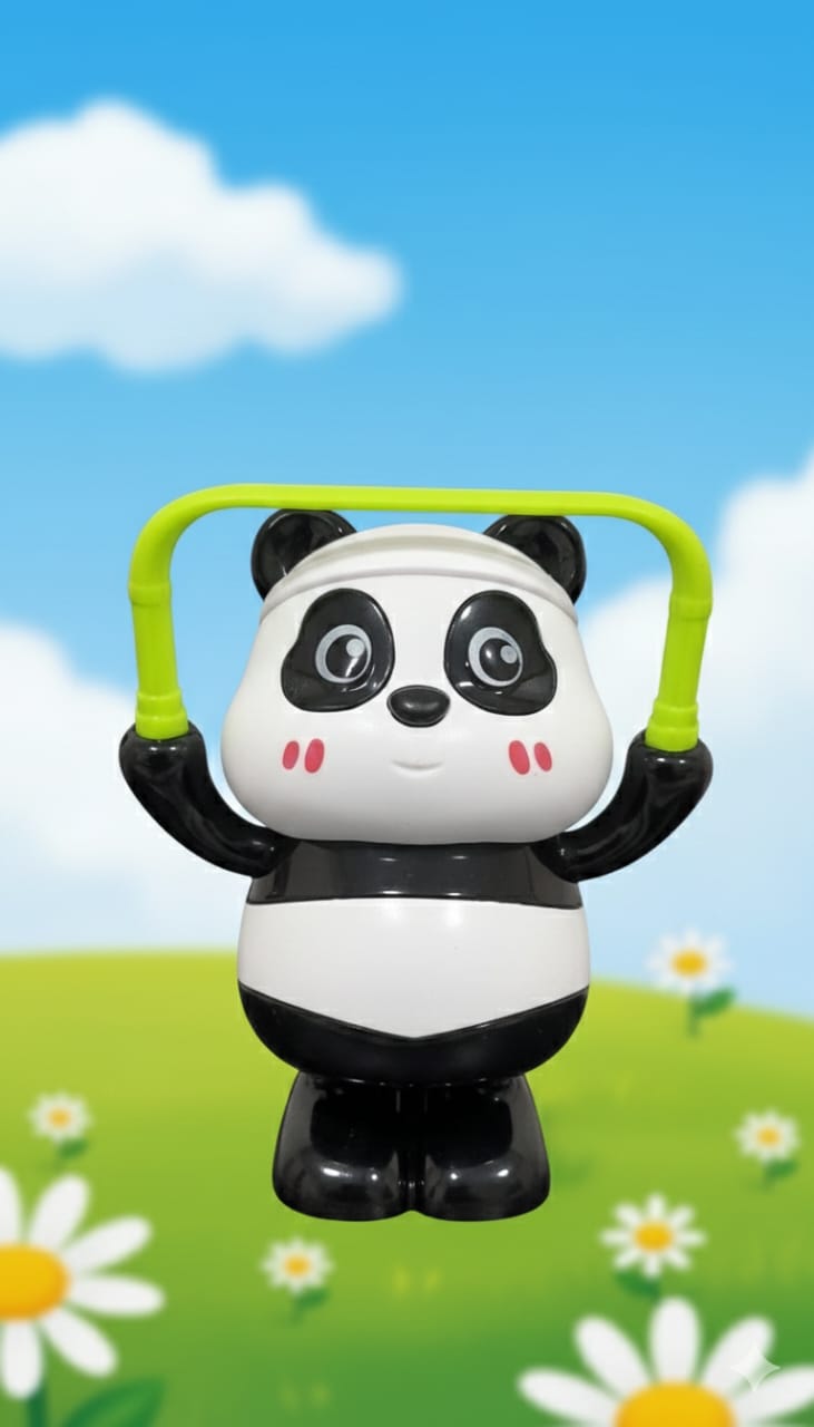Circus Panda Key Toy