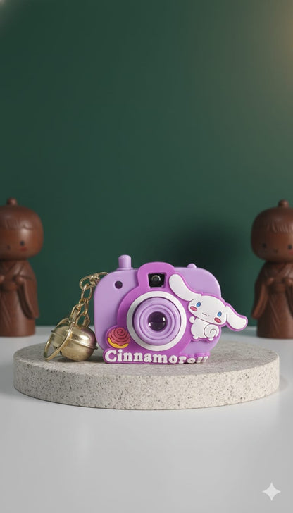 Mini Projector Camera With Keychain - Lavender
