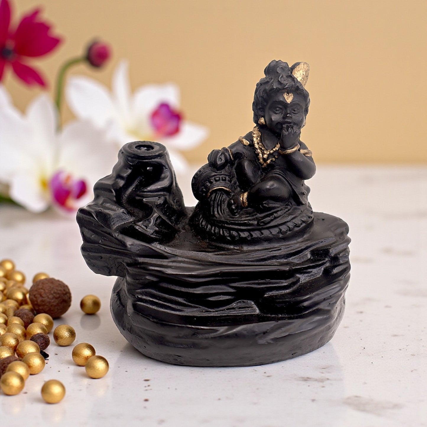 Lord Krishna - Backflow Cone