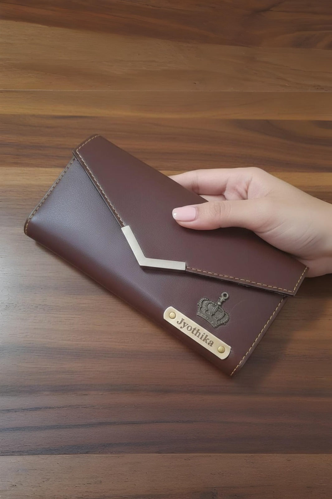 Women's Wallet - [ Names & Charm ] - Confirmed order → Send Name to 7200781045. -