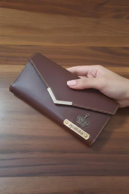 Women's Wallet - [ Names & Charm ] - Confirmed order → Send Name to 7200781045. -